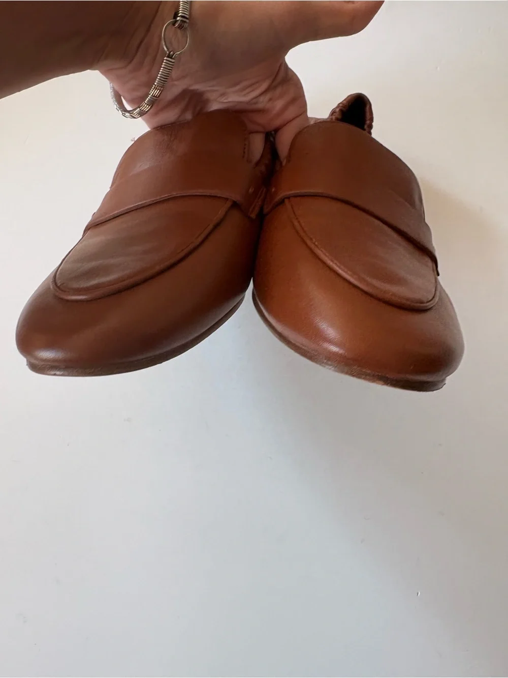 Quince || Italian Leather Soft Loafers in Cognac Flats Penny Classic 10